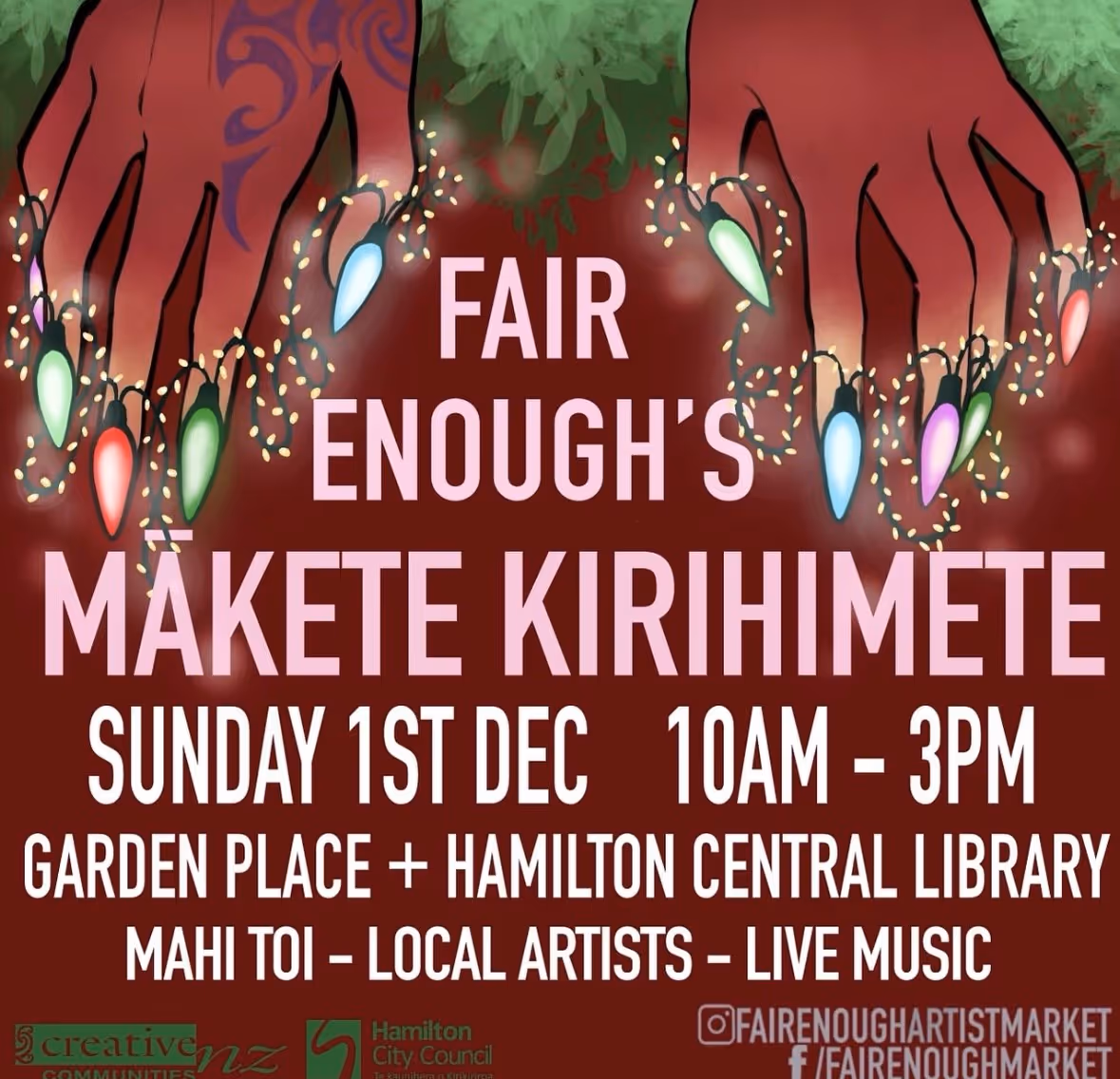 Fair Enough Mākete Kirihimete