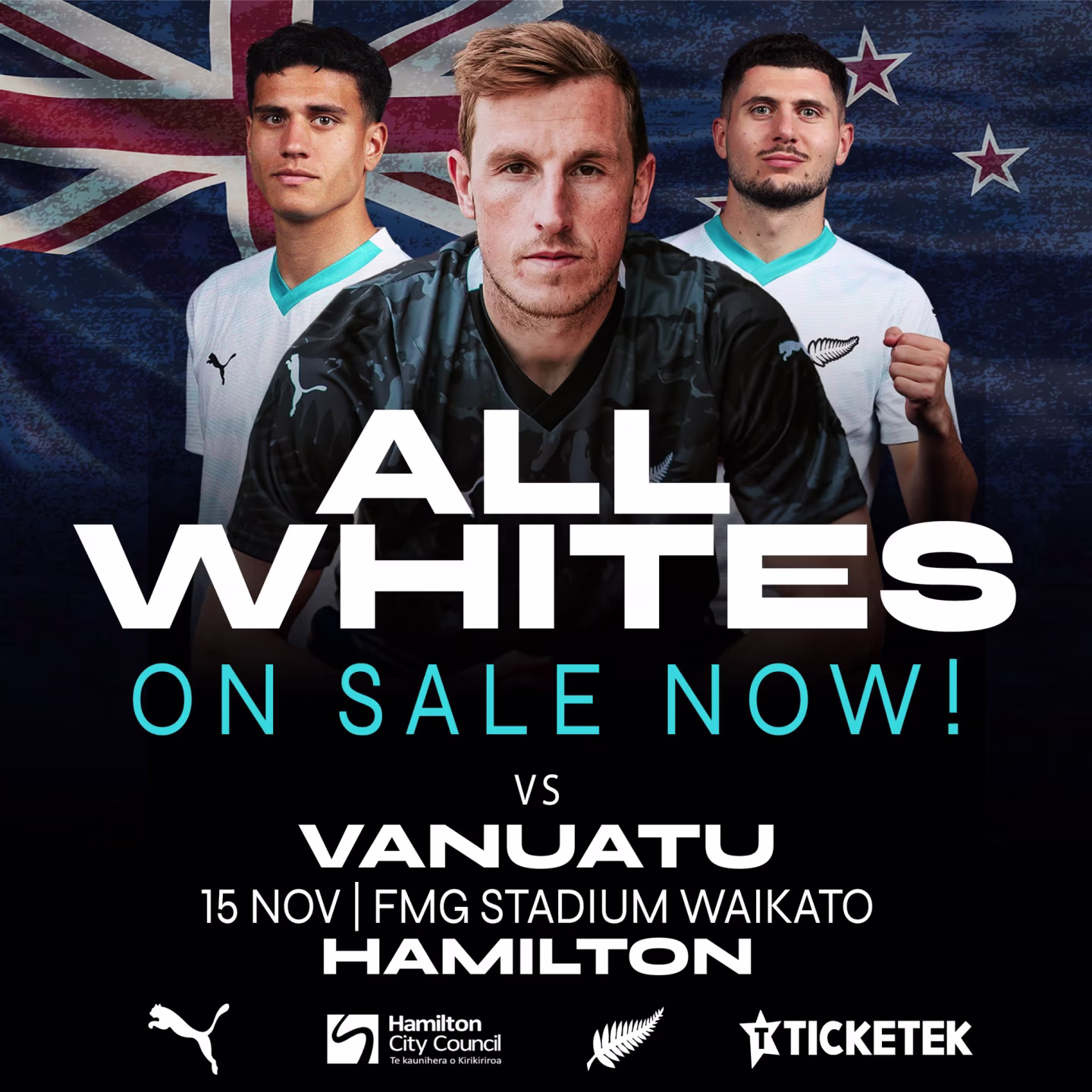 FIFA World Cup 26™ Oceania Qualifiers – All Whites vs Vanuatu