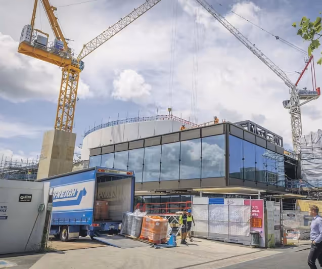 Enthusiasm builds as new theatre rises