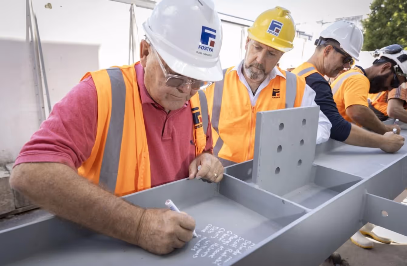 Signing the Steel