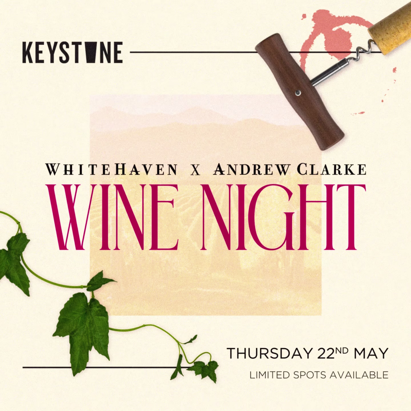 Whitehaven Tasting Night with Andrew Clarke