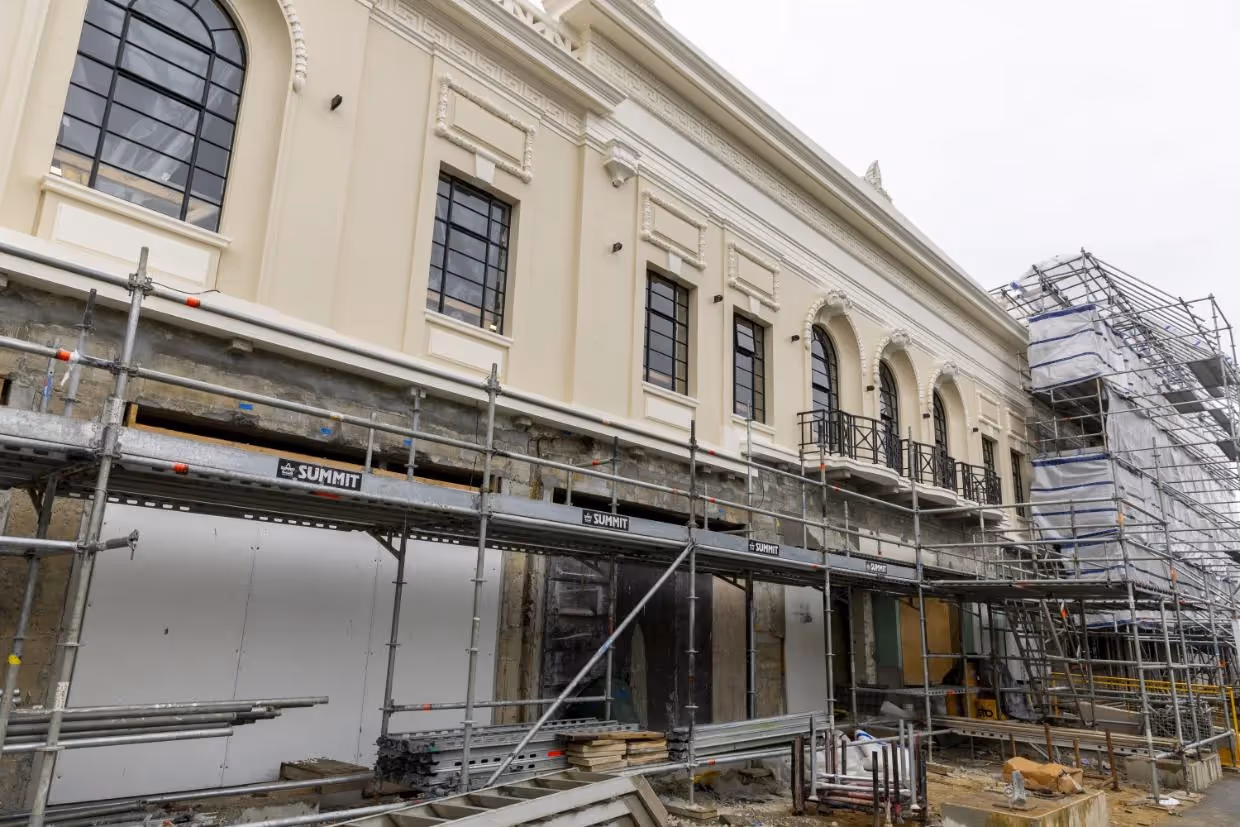 Theatre façade gets the tick