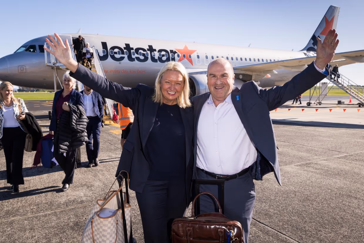 Jetstar carries nearly 9000 in a month in and out of Hamilton