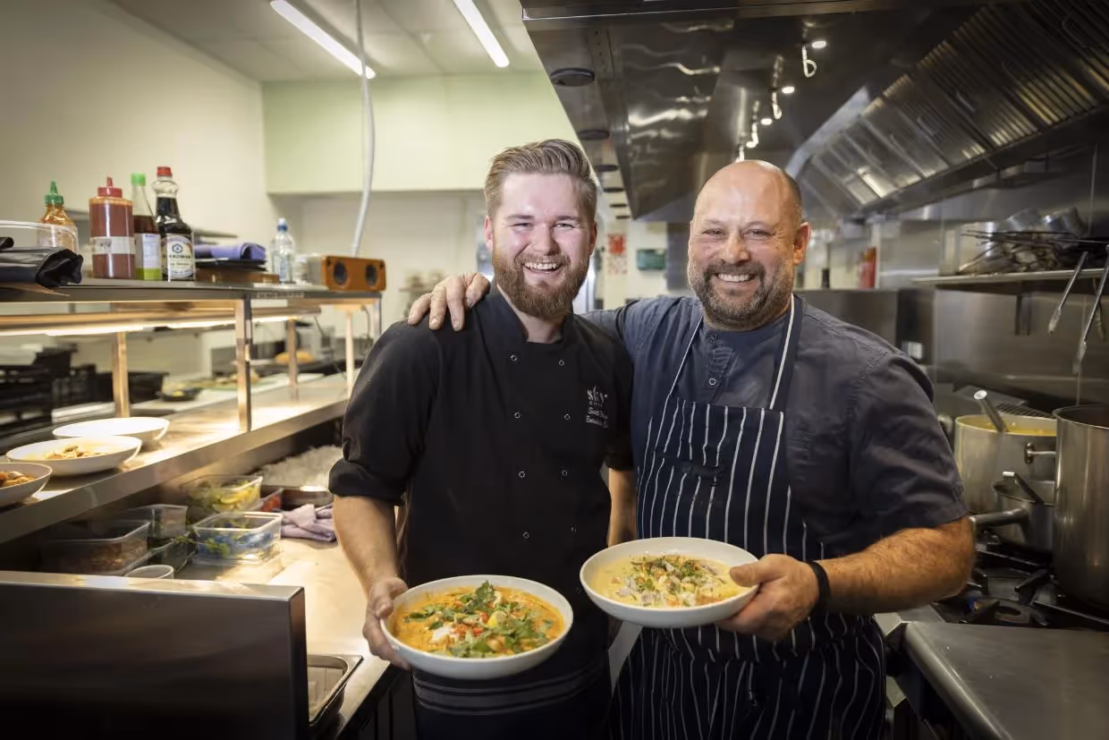 Ladles at the ready – Top chefs’ high-end soup for grassroots cause