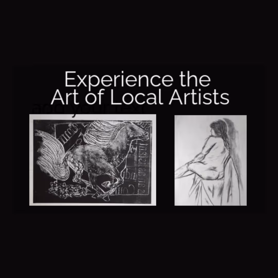 Experience the art of local artists