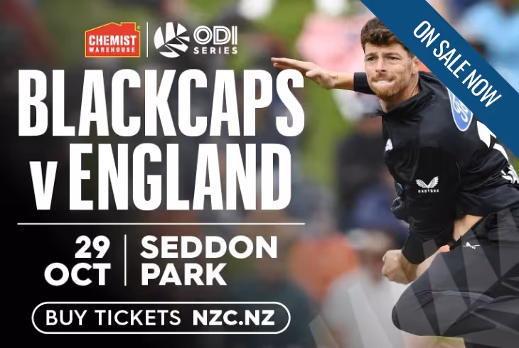 BLACKCAPS v England 2nd ODI