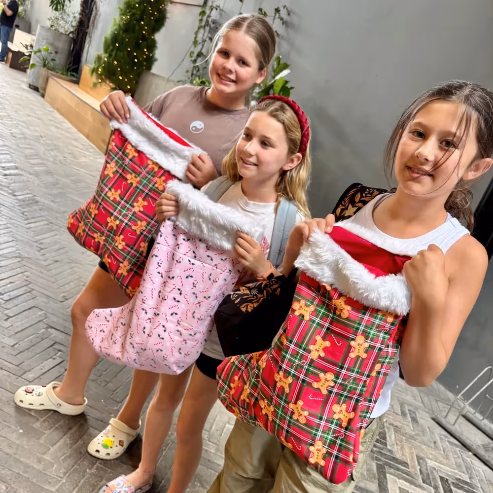Sip & Sew: Christmas Sewing Workshops for Kids