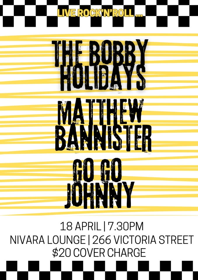 Bobby Holidays, Go Johnny Go, Matthew Bannister