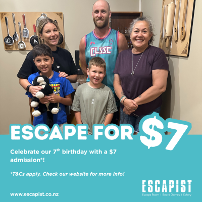 Escape for $7