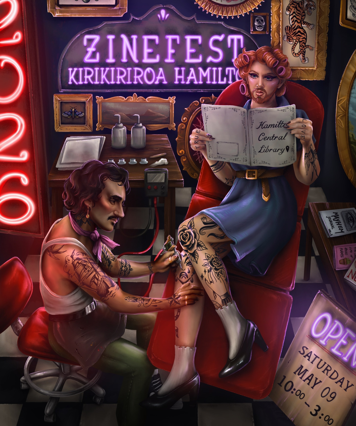 Kirikiriroa Hamilton Zinefest 2026