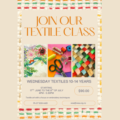 Textiles Art Class