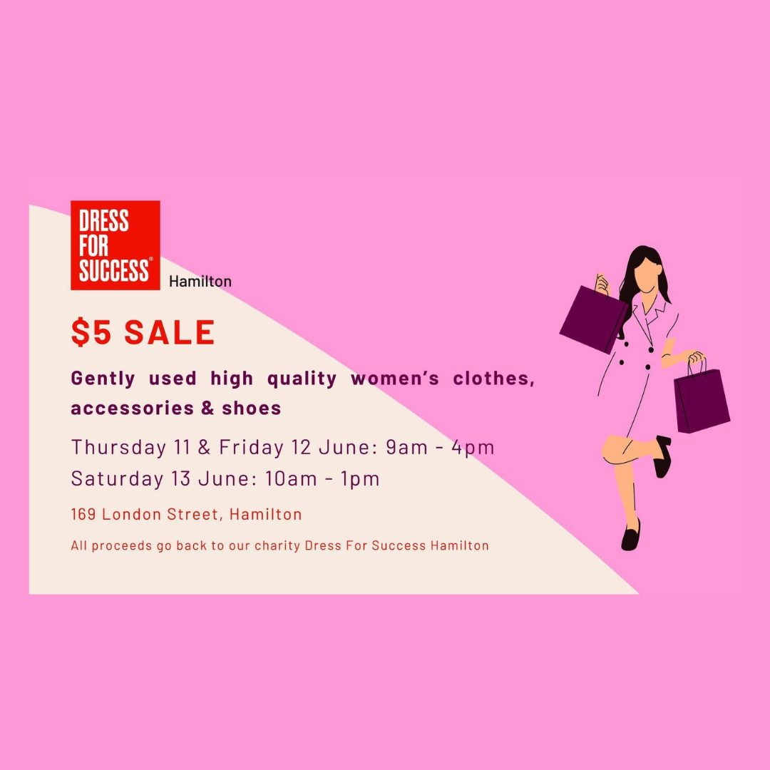 Dress for Success $5 Sale