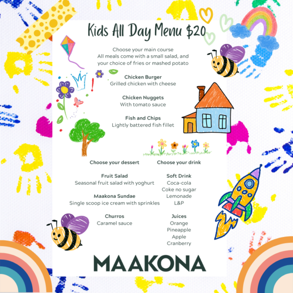 $20 Kids Menu