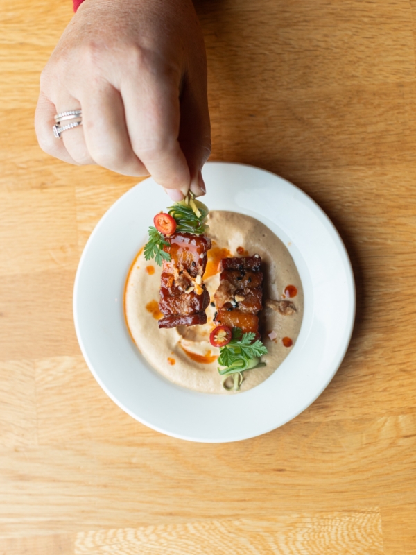 Banh Mi Caphe — Pork Belly Lollipops