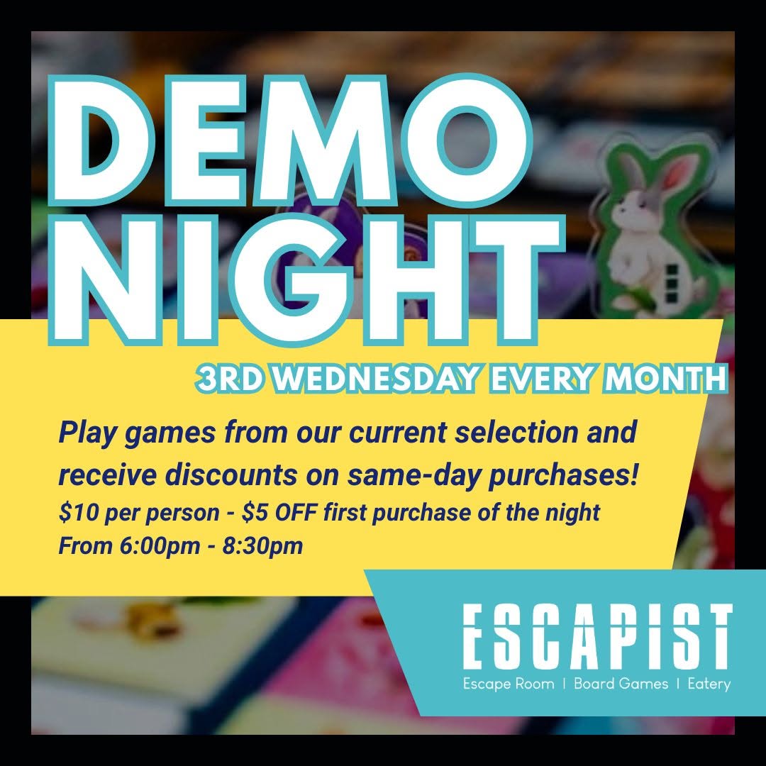 Escapist – Demo Night