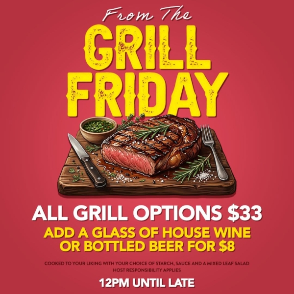 From the Grill Friday