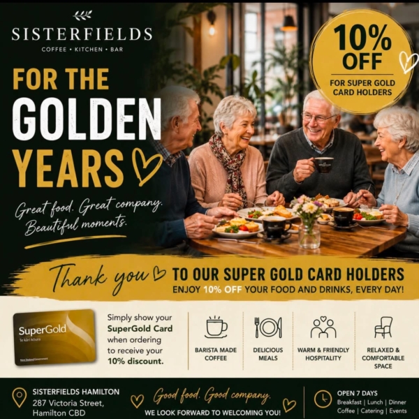Golden Years 10% Discount