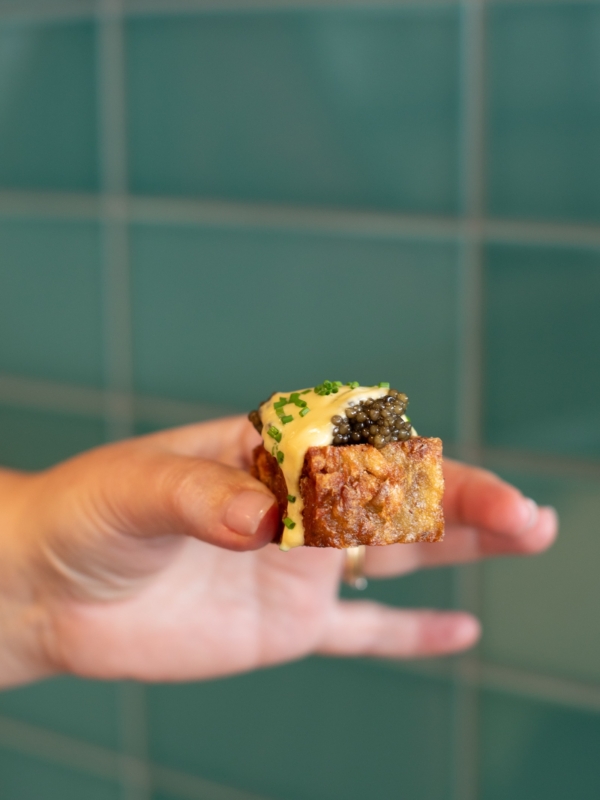 Little Honey — Hash Hollandaise and Caviar