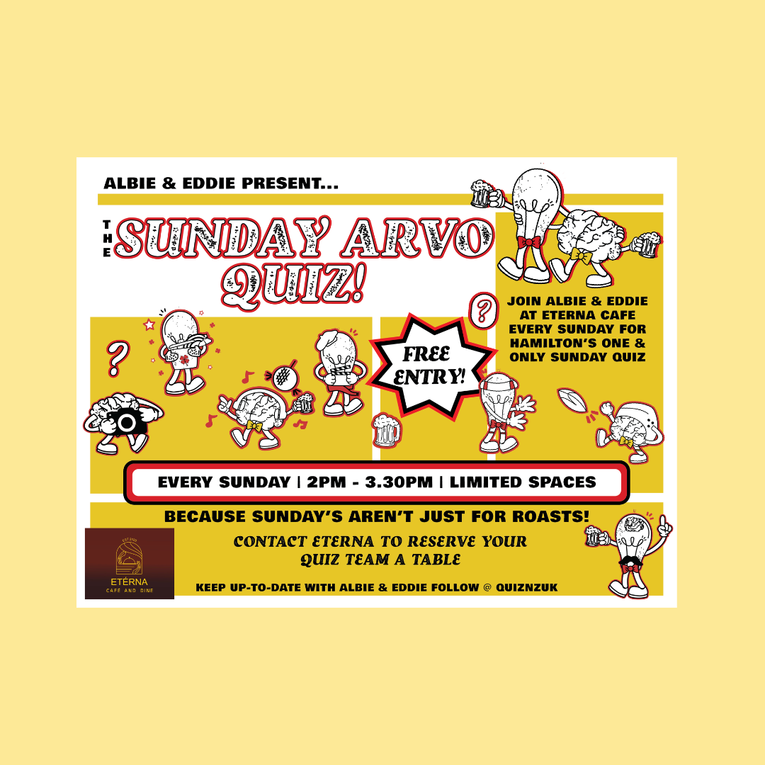 Sunday Afternoon Quiz at Eterna