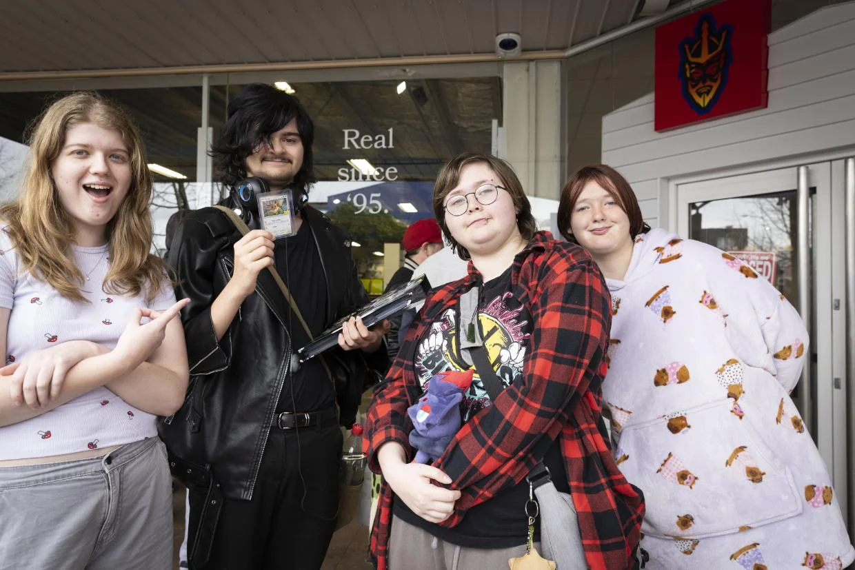 Hamilton Pokémon fans queue early for 30th anniversary cards